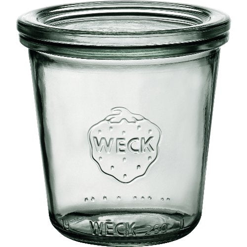 Weckglas Sturz-Form Hoch 290ml zur Aufbewahrung von Lebensmitteln