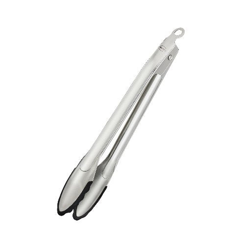 RÖSLE Gourmetzange 23 cm Silikon - Hochwertiges Küchenwerkzeug für das Wenden und Servieren von Speisen