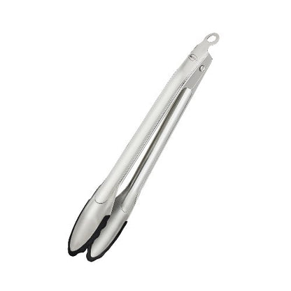 RÖSLE Gourmetzange 23 cm Silikon - Hochwertiges Küchenwerkzeug für das Wenden und Servieren von Speisen