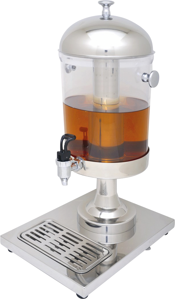 cent Saftdispenser 8l aus Edelstahl für Gastronomie mit Kühlfunktion