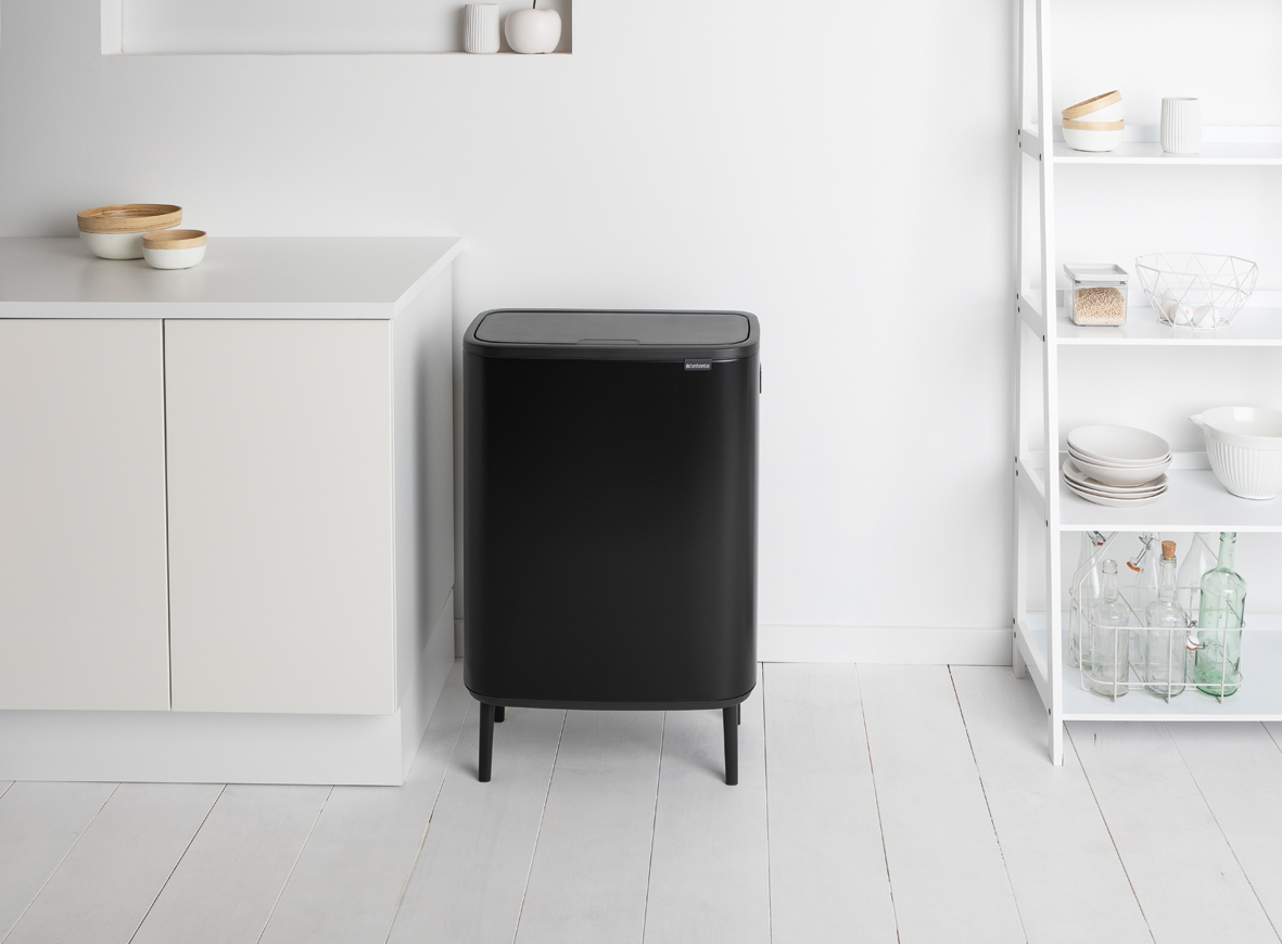Bo Touch Bin Hi, 2 x 30L – Abfalleimer für Gastronomie und gewerbliche Nutzung
