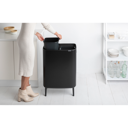 Bo Touch Bin Hi, 2 x 30L – Abfalleimer für Gastronomie und gewerbliche Nutzung