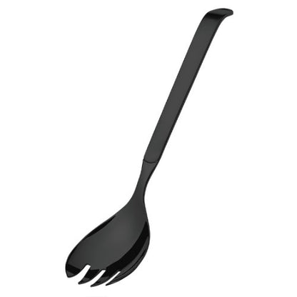 Amefa BUFFET Salatgabel lang PVD schwarz für elegantes Servieren von Salaten