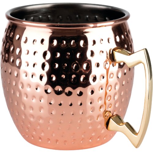Edelstahl Becher Moscow Mule für Cocktails und Erfrischungsgetränke