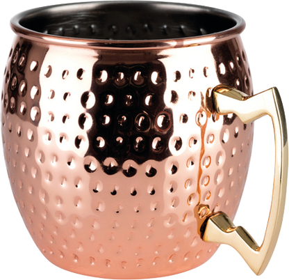 Edelstahl Becher Moscow Mule für Cocktails und Erfrischungsgetränke