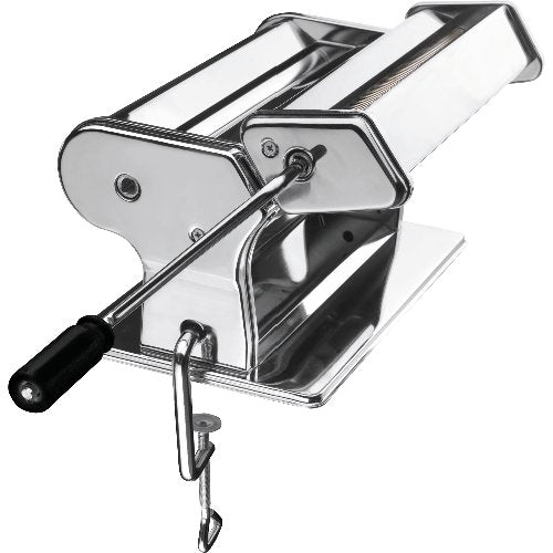 Lacor Pastamaschine manuell 26 cm aus Edelstahl für die Herstellung von frischer Pasta.