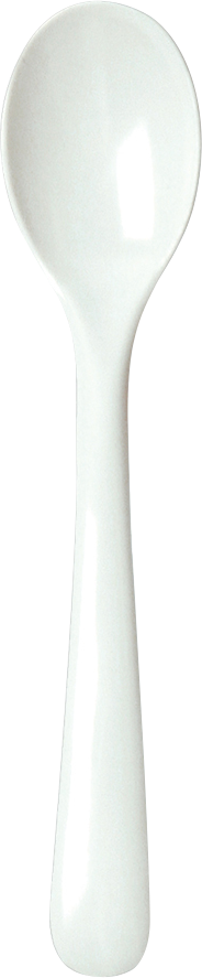 Waca Eierlöffel 12 cm aus Melamin, ideal für Gastronomie und Catering