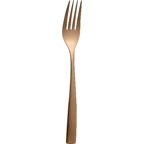 Comas Kuchengabel Cobre satin aus Edelstahl für Gastronomie