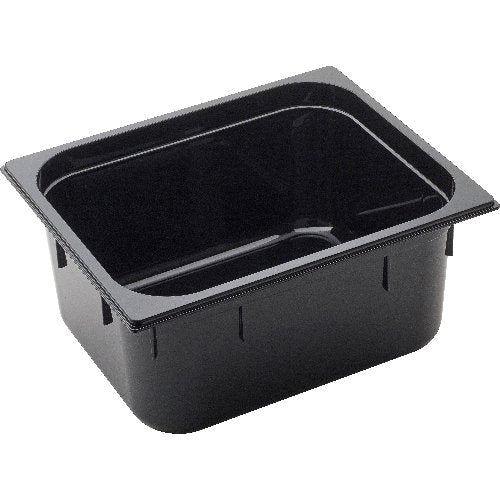 cent GN Behälter 1/2 Polycarbonat schwarz T: 150mm, 8,9L für die Gastronomie