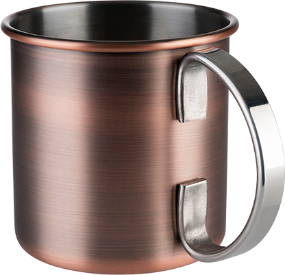 Edelstahl Becher Moscow Mule für Cocktails im Gastronomieeinsatz