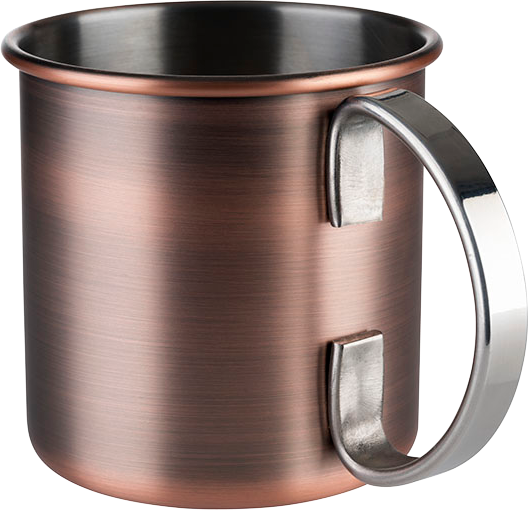 Edelstahl Becher Moscow Mule für Cocktails im Gastronomieeinsatz