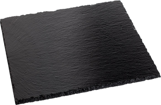 APS Naturschieferplatten, 4er Pack - ideal für die Präsentation von Speisen