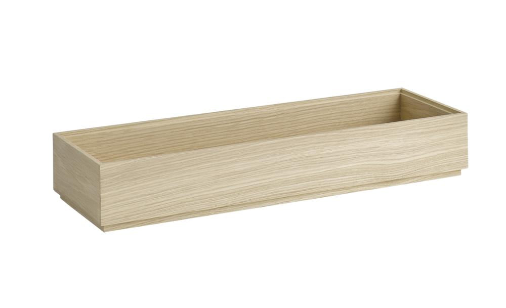 APS GN 2/4 Holzbox -VALO- aus Eichenholz für die Präsentation von Speisen