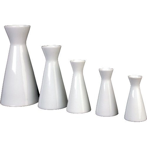 Holst Vase X-Form aus Porzellan für dekorative Tischgestaltung
