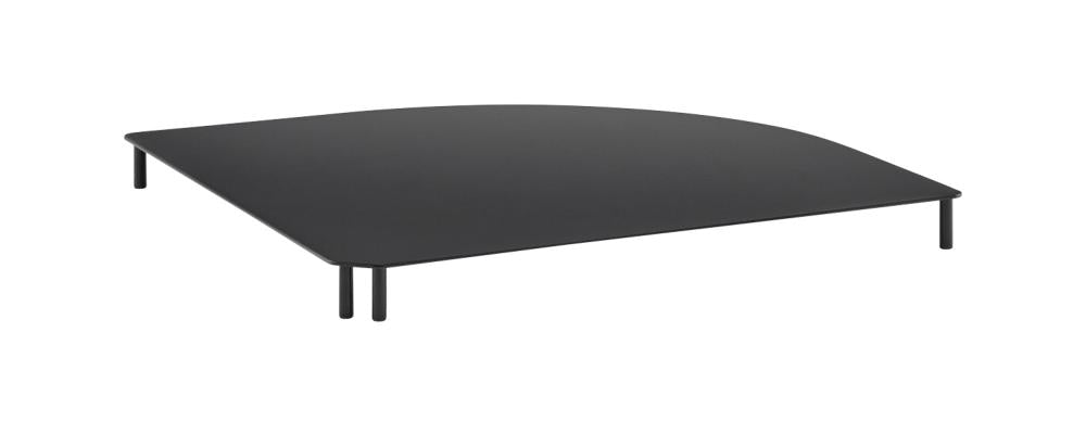 APS Eckverbindung -VALO- 39 x 39 cm, Metall, schwarz für gastronomische Anwendungen