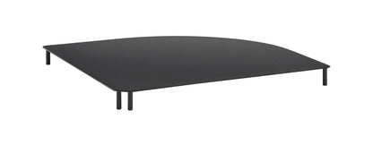 APS Eckverbindung -VALO- 39 x 39 cm, Metall, schwarz für gastronomische Anwendungen