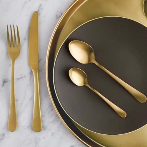Amefa AUSTIN Kuchengabel PVD gold - hochwertiges Besteck für Gastronomie