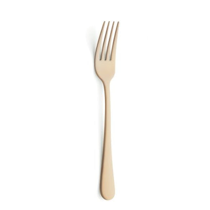 Amefa AUSTIN Menügabel PVD gold - elegantes Besteck für die Gastronomie