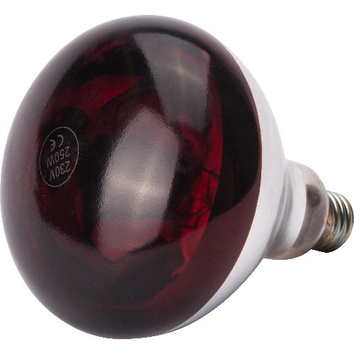 Hendi Infrarotlampe, Ø 12,5 cm x Höhe 17,0 cm rot