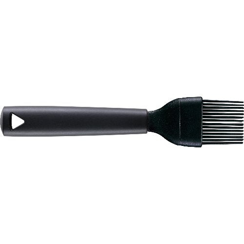 Triangle Silikonbackpinsel 19,5cm schwarz für Öl und Marinaden in der Gastronomie