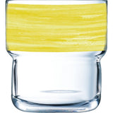 Arcoroc Glasserie "Brush" 220 ml. VPE 6 Yellow