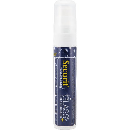 G. Vermes Kreidemarker 7-15 mm Wasserfest Weiss für glatte Oberflächen