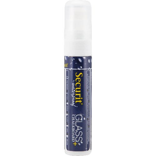 G. Vermes Kreidemarker 7-15 mm Wasserfest Weiss für glatte Oberflächen