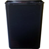 cent Servierwagen Kunststoff  Abfallbehälter schwarz 33,5x23,1x44,5cm