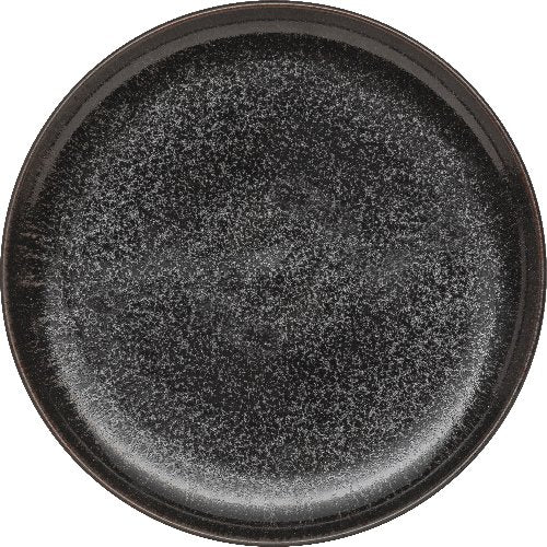 fivestars Ebony Teller flach Ø26,5cm schwarz für Gastronomie