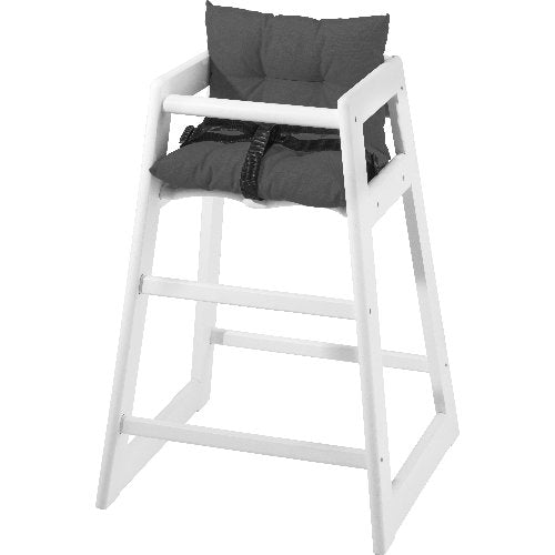 cent Stuhlkissen 30x20cm für Kinderhochstühle, anthrazit, gesteppte Polsterung