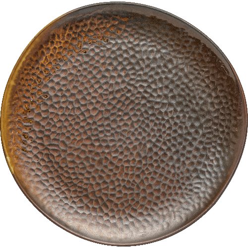 fivestars Rusty Teller flach Ø27,6cm braun für Gastronomie und Catering