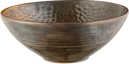 fivestars Rusty Schale aus Porzellan, braun, Ø20,2cm für Gastronomie