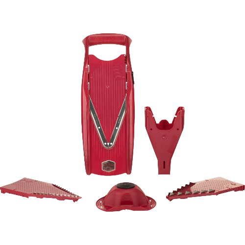 Börner V5 PowerLine Gemüsehobel Starter Set – Vielseitiger Küchenhelfer für präzises Schneiden