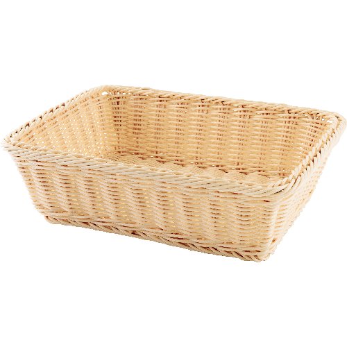cent Korb GN 1/2, beige, für die Gastronomie, hygienisch und stapelbar