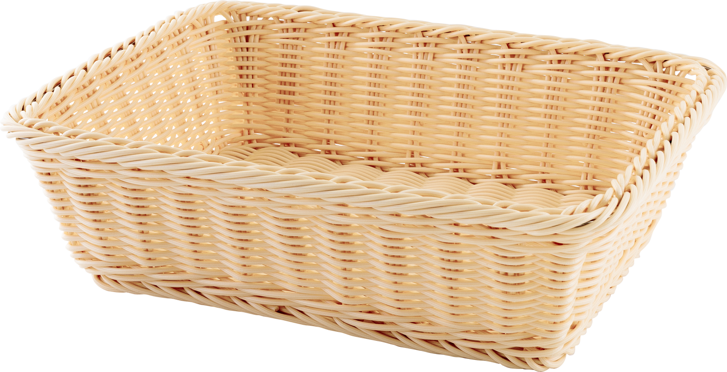 cent Korb GN 1/2, beige, für die Gastronomie, hygienisch und stapelbar