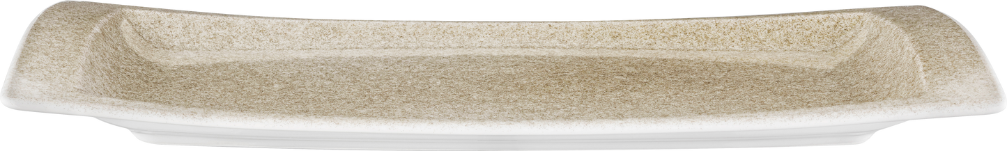 fivestars Shine Sahara Platte flach eckig 36x18cm für Gastronomie