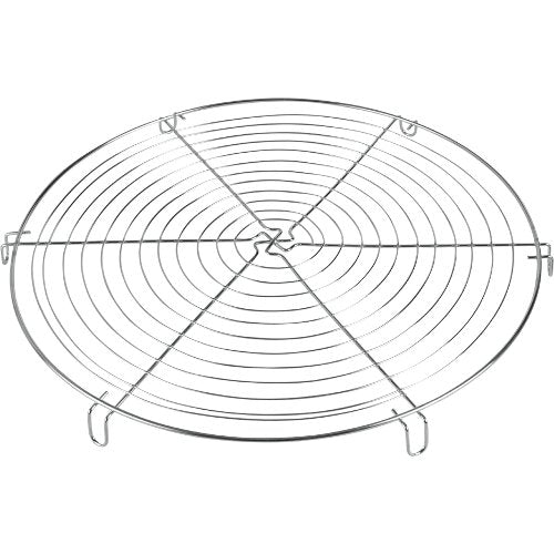 Metaltex Tortengitter rund, Ø32cm, Epoxy für das Abkühlen von Torten