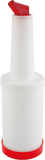 cent Dosier/Vorratsflasche 1 Liter 4 tlg. PP rot