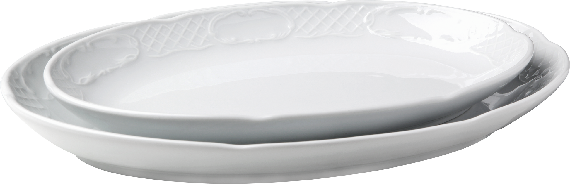 cent Hotelporzellan Florina ovale Platte 28cm für Gastronomie