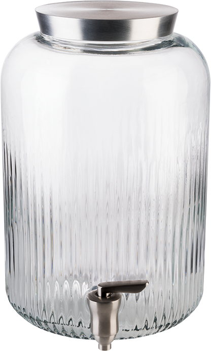 APS Dispenser 7 Liter aus Glas für Gastronomie und Gewerbe