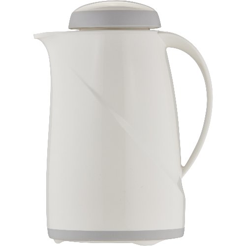 Helios Isolierkanne Wave 0,6 Liter in Weiß, ideal für Gastronomie