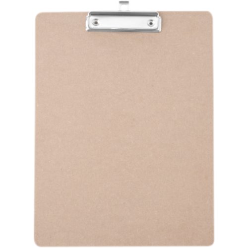 Hendi Klemmbrett MDF mit Metall-Klemmmechanismus, 24,0x33,0 cm, für Gastronomie
