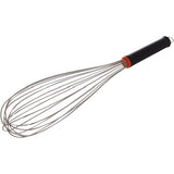 Schneider Rührbesen Edelstahl mit schwarzem Griff 16 Drähte Länge 40 cm