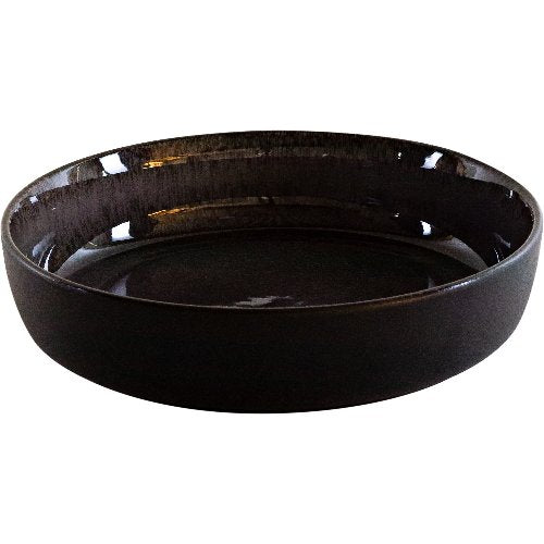 fivestars Spices schwarze Pfeffer Schale tief Ø19cm, ideal für Gastronomie und Catering