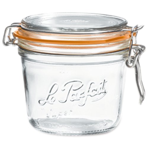 Weck Drahtbügelglas Le Parfait 125ml für die Aufbewahrung von Lebensmitteln