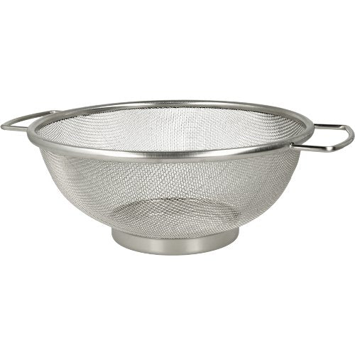 Metaltex Standsieb Ø20cm aus Edelstahl für sicheres Abseihen von Lebensmitteln