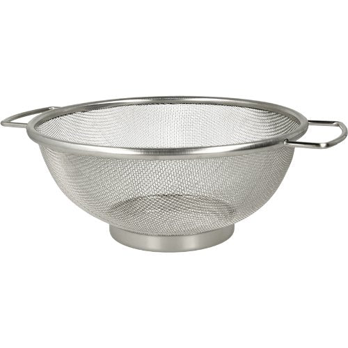 Metaltex Standsieb Ø26cm H:11cm aus Edelstahl, ideal zum Abseihen in der Gastronomie.