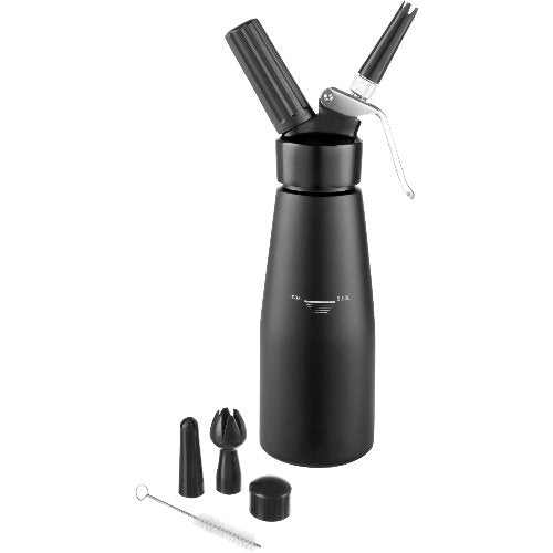 Hendi Sahnespender Kitchen Line schwarz 0,50L für Gastronomie