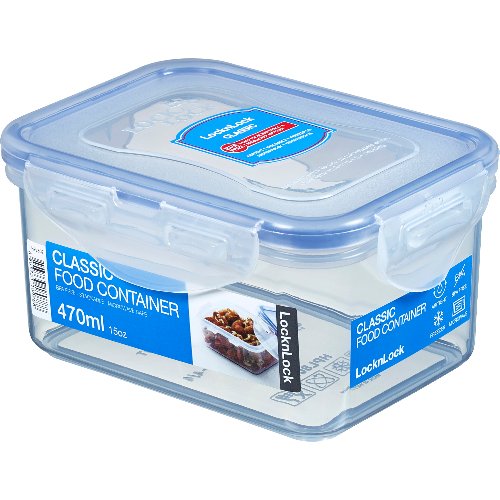 Lock&Lock Frischhaltebox 0,47 Liter zur sicheren Lebensmittelaufbewahrung