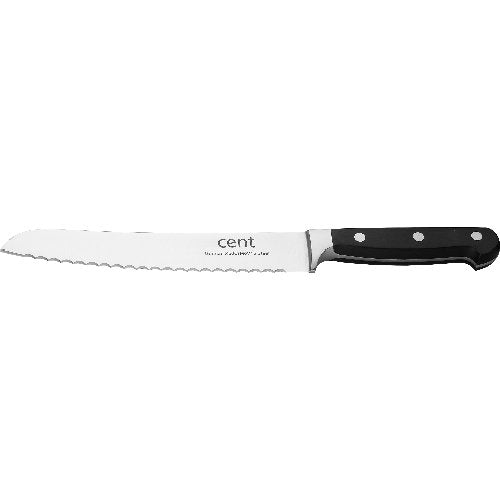cent Messerserie De Luxe Brotmesser 20cm für präzises Schneiden von Brot